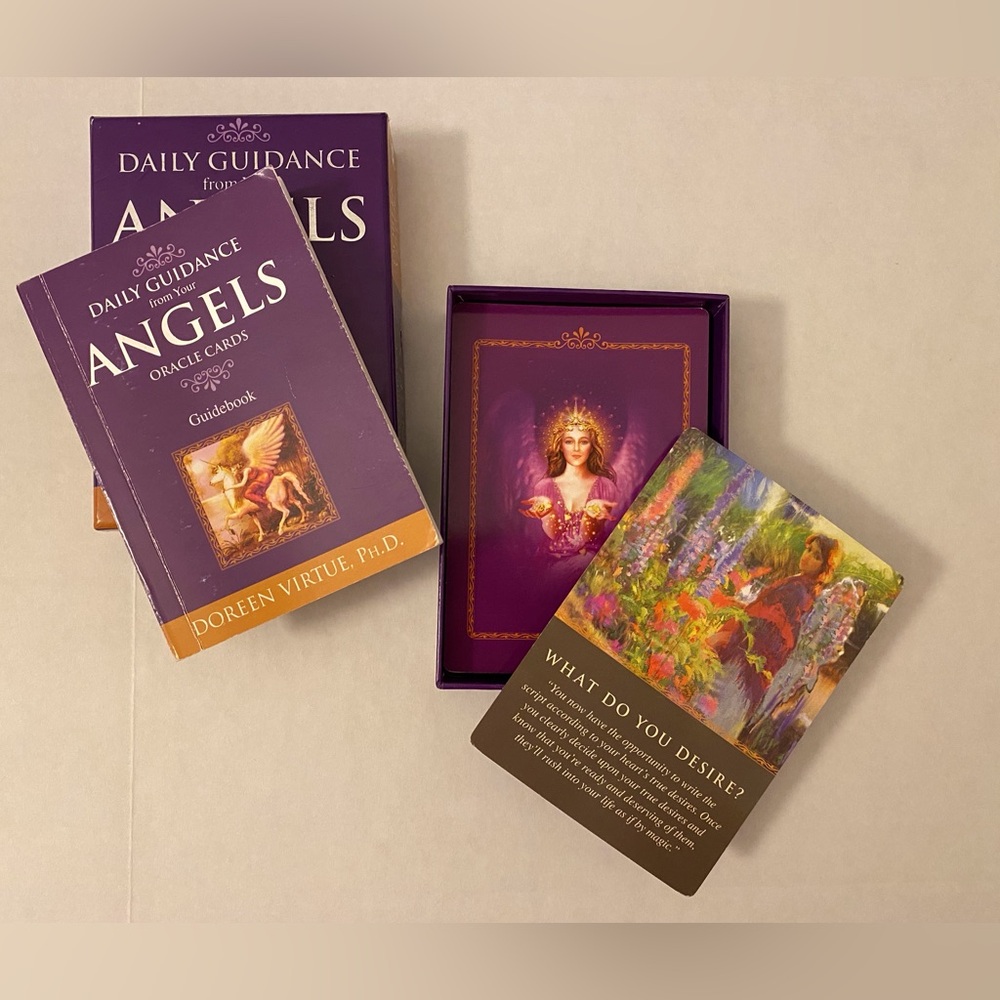 RARE Daily Guidance from Your Angels Oracle Cards 44 cards plus booklet – 2006